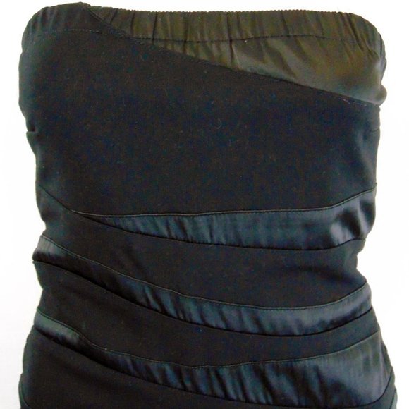 Costa Blanca Black Bodycon - Bandage Mini Dress - Picture 4 of 6